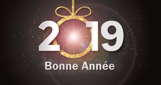 Bonne année 2019