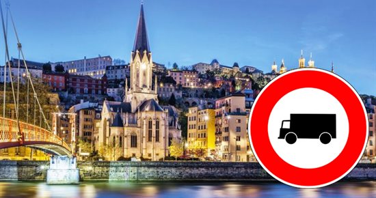 Lyon interdit l’entrée aux camions Euro IV à partir du 1er janvier 2020