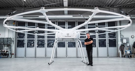 Un nouveau drone pour les charges lourdes