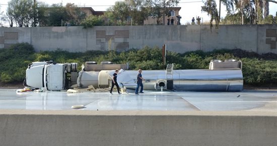 Augmentation importante du nombre d’accidents de travail dans le transport de marchandises