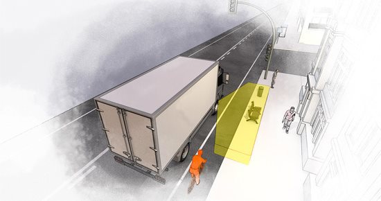 Les premiers camions Scania avec détection latérale en octobre