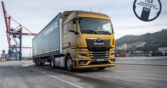 MAN TGX : le camion de l’année 2021