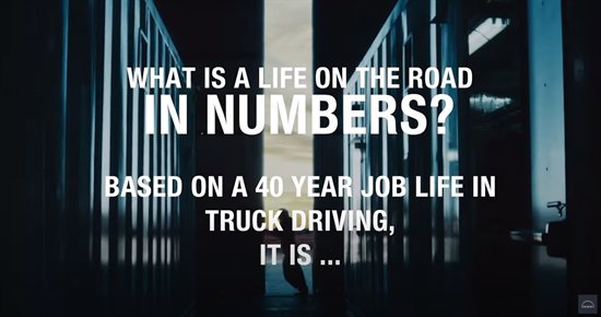 MAN raconte la vie des routiers en chiffres