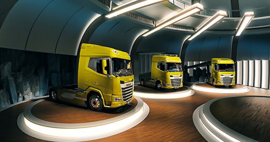 Les nouveaux DAF XF, XG et XG+ en visite virtuelle