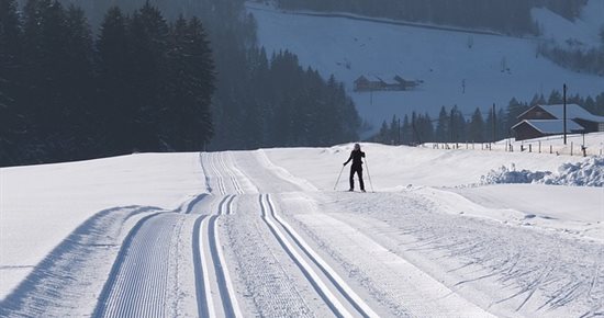 Quand un fourgon s’invite sur une piste de ski