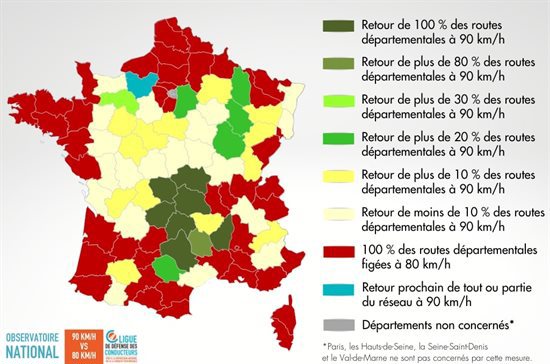L'Eure repasse à 90 km/h : ce qu'il faut savoir