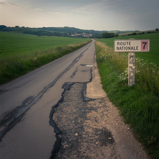 L'état des routes en France est un facteur dans plus d'un accident sur deux